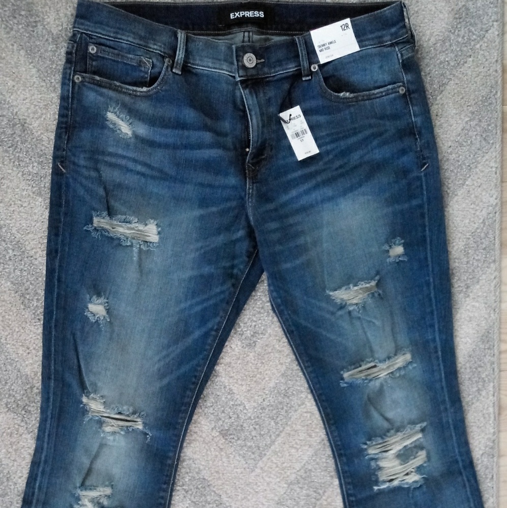 Express Mom Jeans size 12R